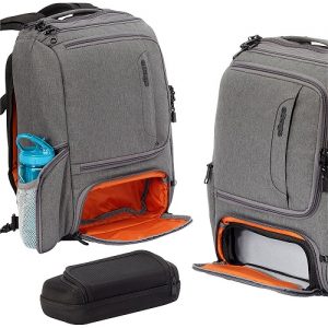 eBags Slim Laptop Backpack Grey Crush Pocket